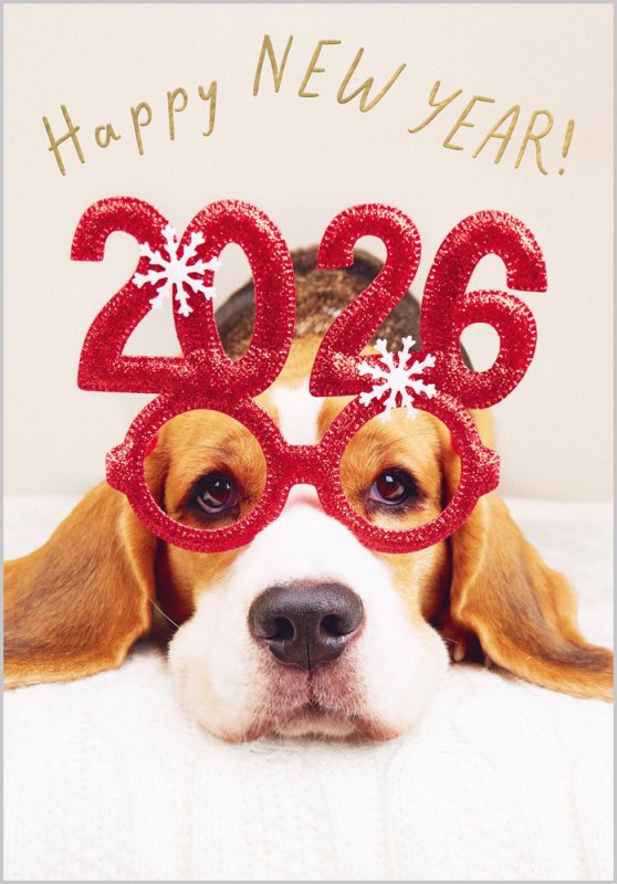 Happy New Year card