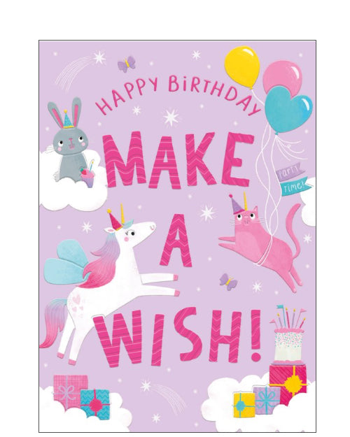 Make a Wish! - Birthday card