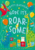 Roarsome Birthday card
