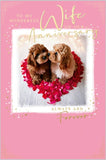 To my wonderful Wife - Anniversary card