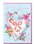 Son & Daughter-in-Law - Anniversary card