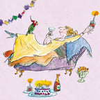 "...And Relax" Quentin Blake birthday card