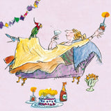 "...And Relax" Quentin Blake birthday card