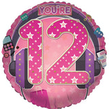 12 - Helium-Filled Balloons Various Designs