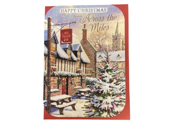 Across the Miles Christmas card