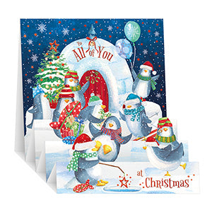 All of you - Pop up Christmas card