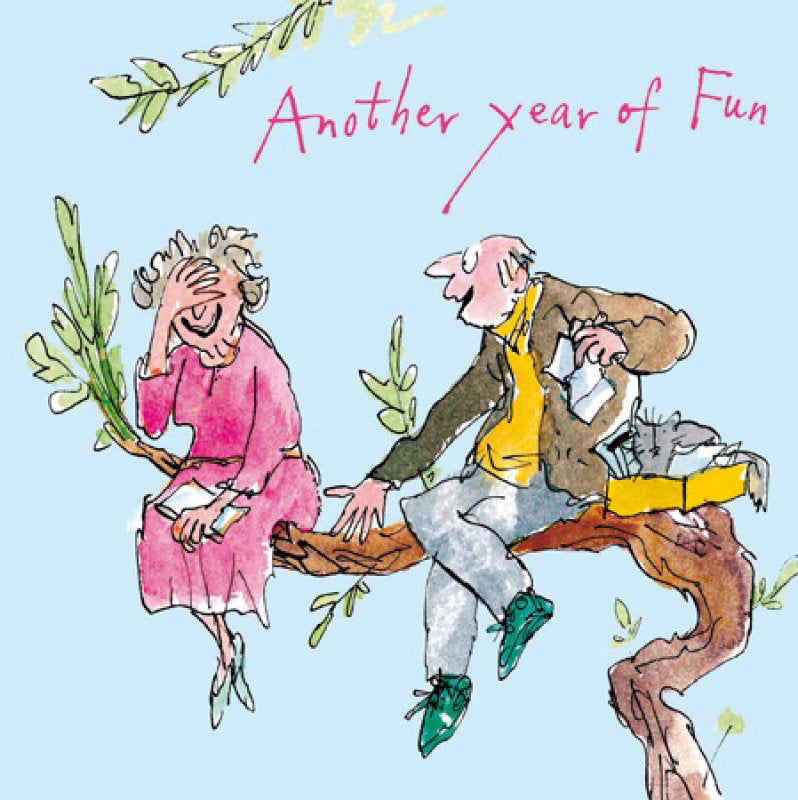 Quentin Blake Anniversary - Anniversary Card