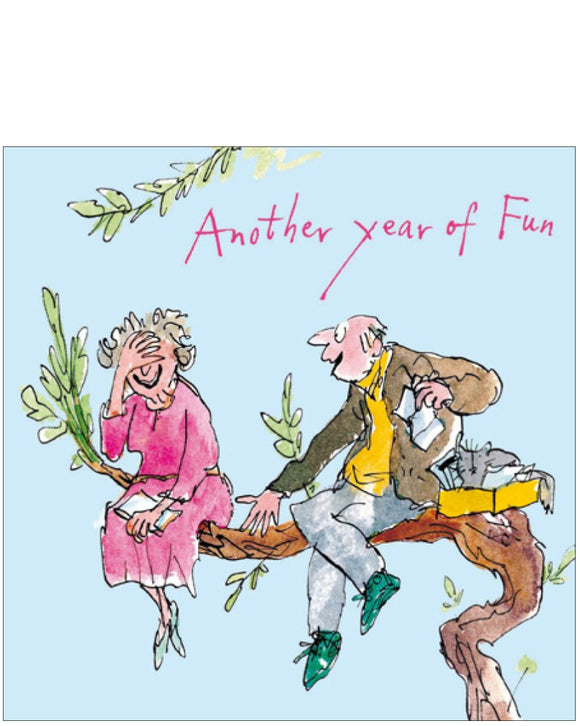 Quentin Blake Anniversary card