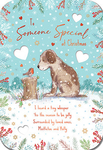 To Someone Special Christmas card