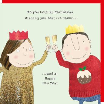 To both of you -  Rosie Made a Thing Christmas card
