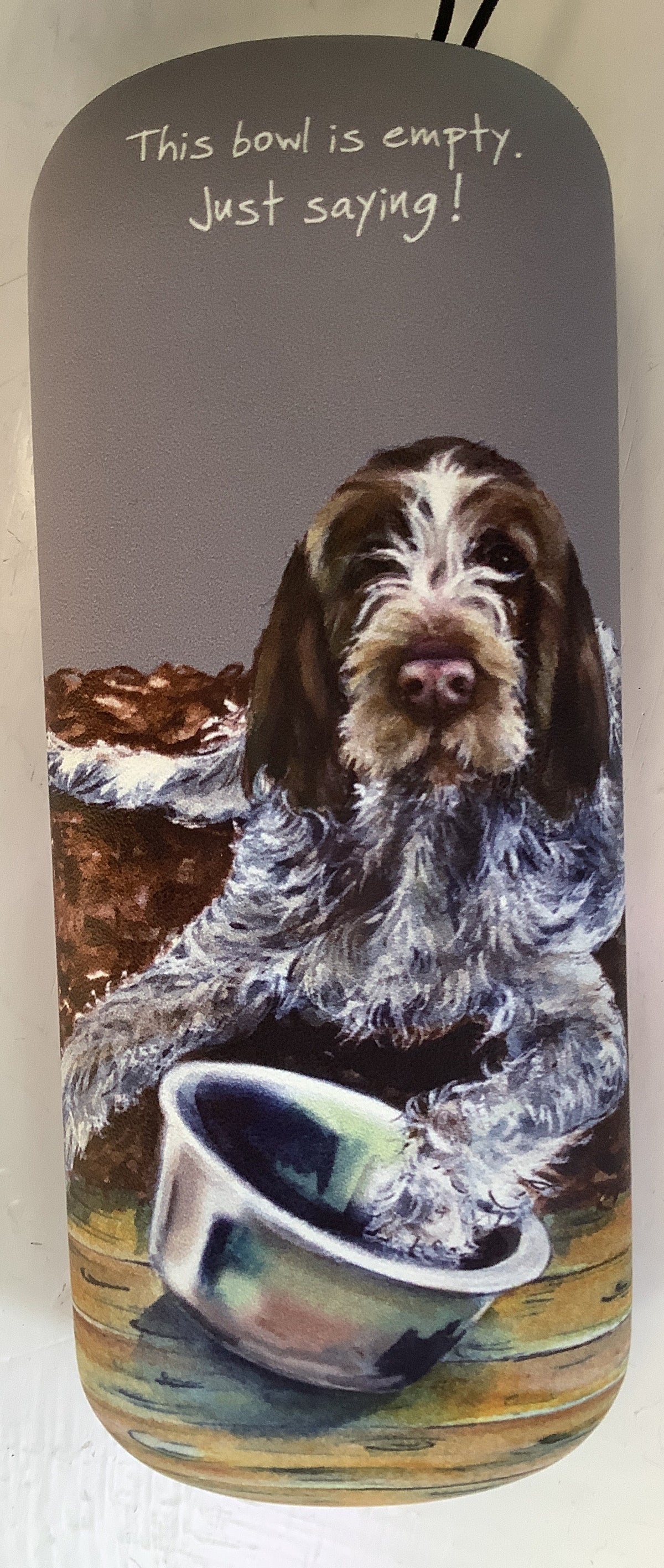 Little Dog Laughed Empty Bowl - Spectacles Case