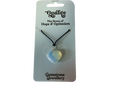Opalite  heart - Gemstone jewellery