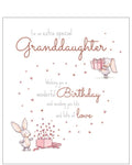 Extra Special Granddaughter - Birthday card
