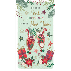 On your first Christmas in your new home - Christmas card