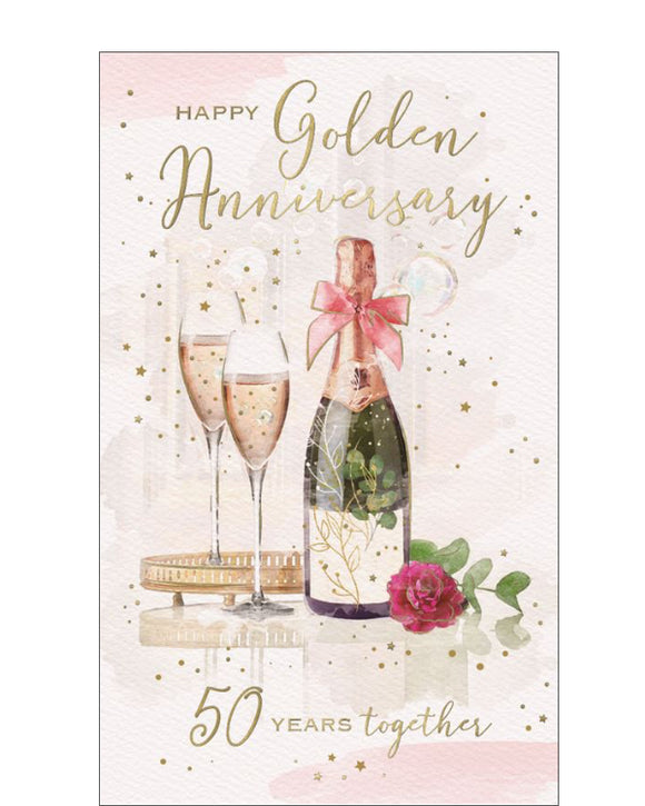 Happy Golden Anniversary card