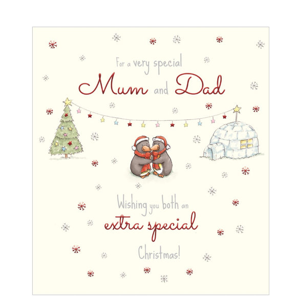 Mum & Dad - Christmas card