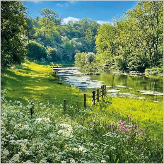 River Lathkill, the Peak district- Countryfile blank card