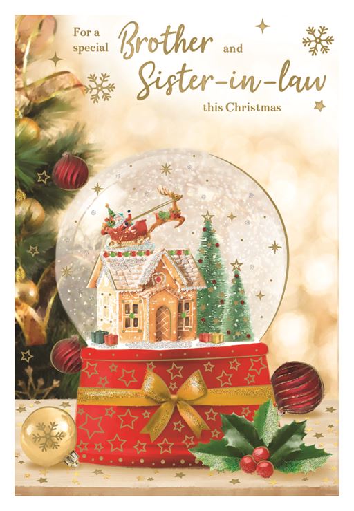 Brother & Sister-in-Law Christmas card