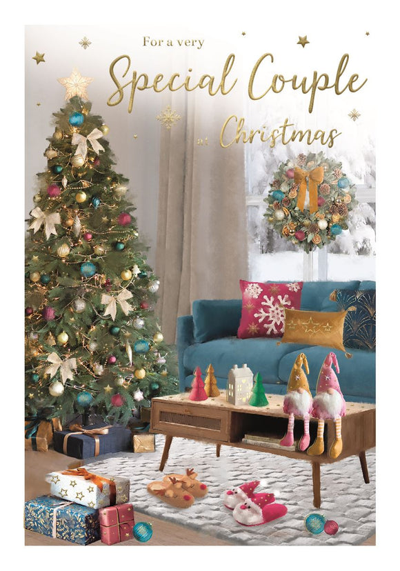 Special Couple Christmas card