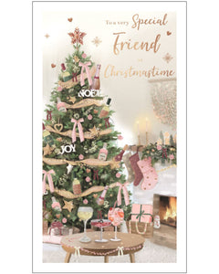 Special Friend Christmas card