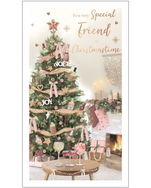 Special Friend Christmas card