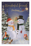 Wonderful Friends Christmas card