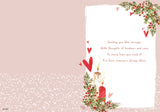 Thinking Of You Christmas card