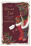 Mum & Dad Christmas card