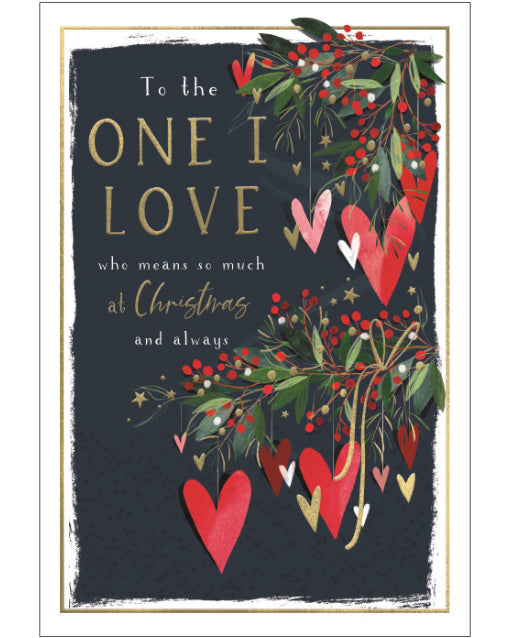 One I Love Christmas card