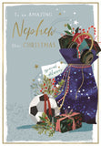 Amazing Nephew Christmas card