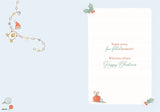 Grandchildren - Barley the Brown Bear Christmas card