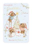 Grandchildren - Barley the Brown Bear Christmas card