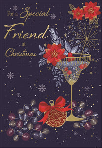 Special Friend Christmas card