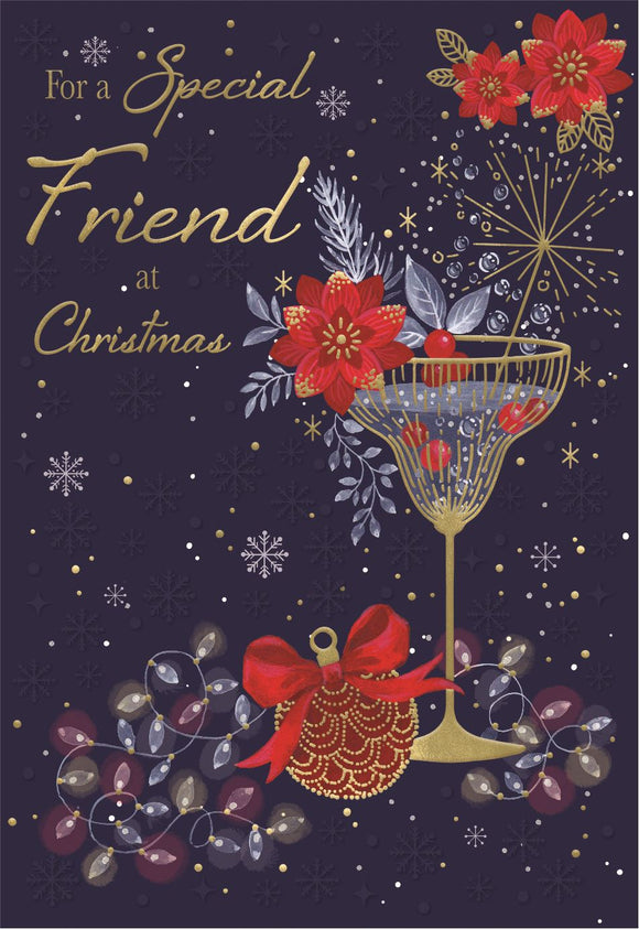 Special Friend Christmas card