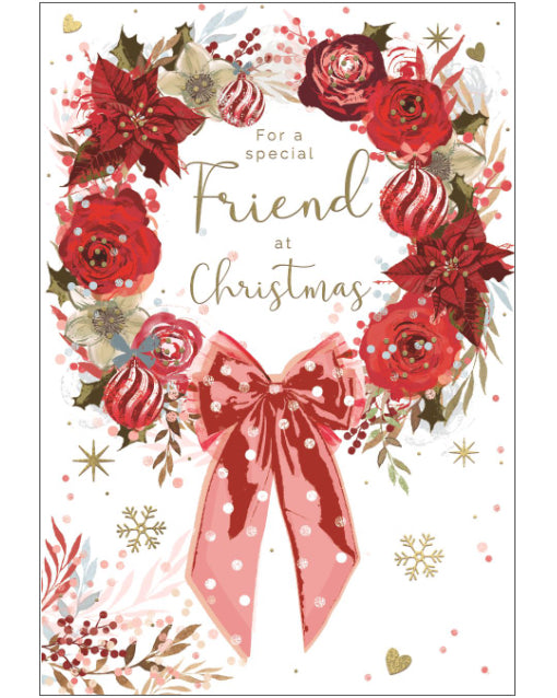 Special Friend Christmas card