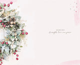 Caring Thoughts Christmas card
