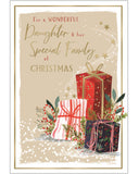 Daughter & Family Christmas card
