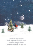 Daughter & Son-In-Law - Christmas card SIZE
