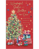 Sister & Brother-in-Law Christmas card