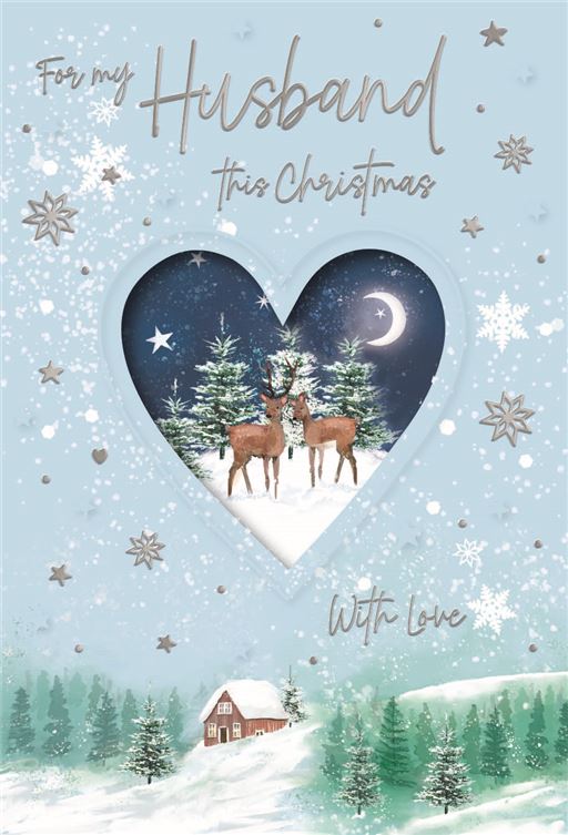 For my Husband Christmas card SIZE