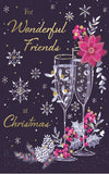 Special Friends Christmas card SIZE