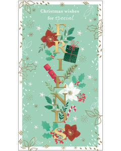 For Special Friends Christmas card