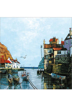 Staithes, Yorkshire by David James - Birthday card