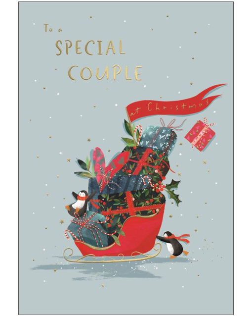 Special Couple Christmas card