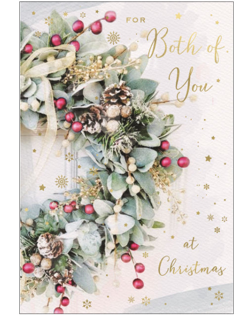 For Both of You Christmas card