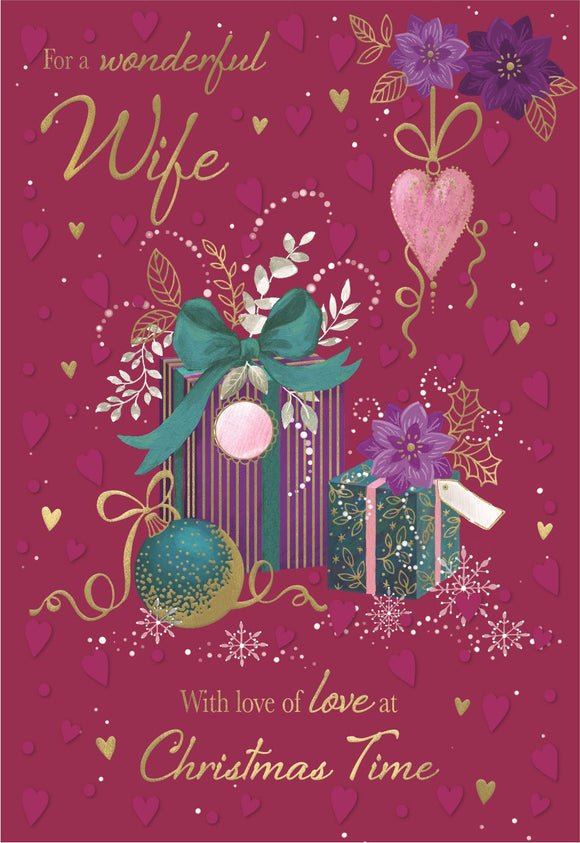 Wife Christmas card