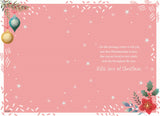 Granddaughter Christmas card