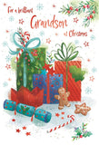 Grandson Christmas card