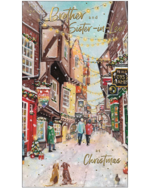 Brother & Sister-in-Law - Christmas card