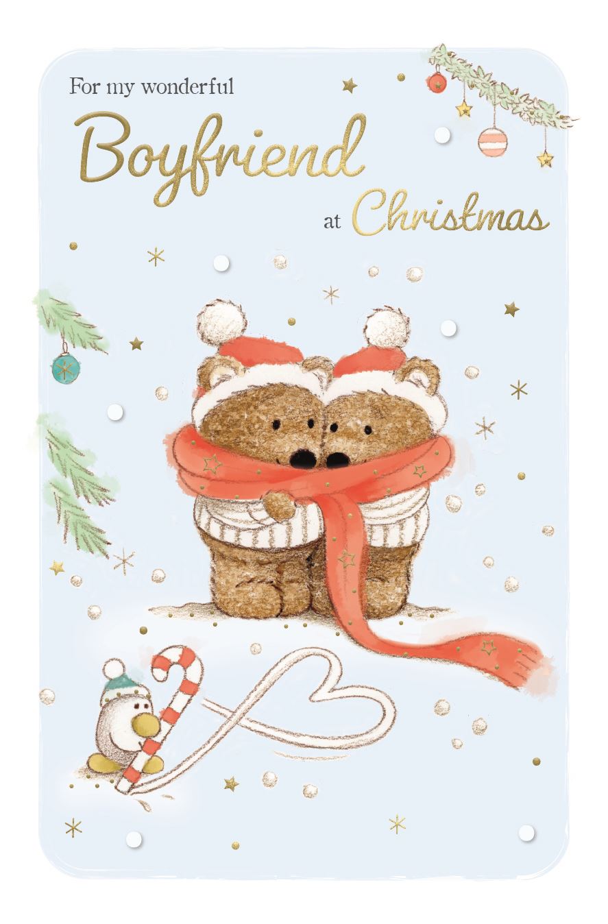Boyfriend Christmas card